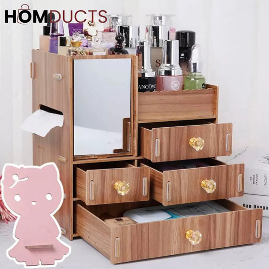Wooden Jewelry organizer