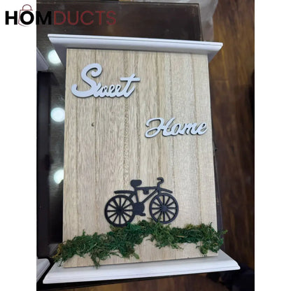 Wooden Wall Mounted Key Holder