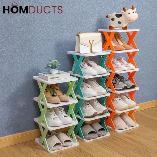 X-Shape Shoe Rack