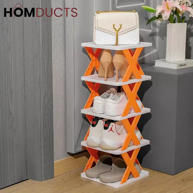 X-Shape Shoe Rack